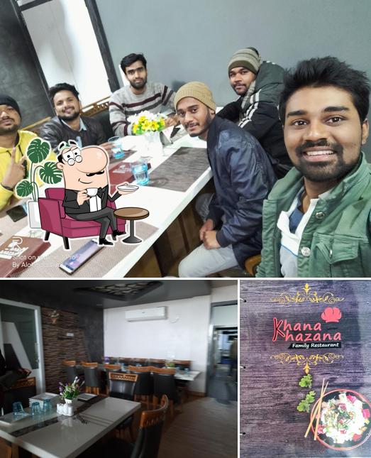 Khana Khazana is distinguished by interior and food