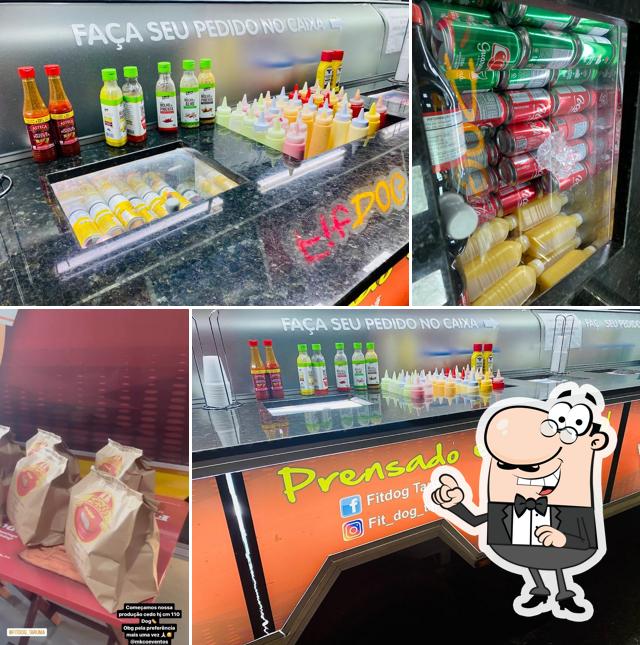 O interior do Fit Dog - Tarumã Cachorro Quente