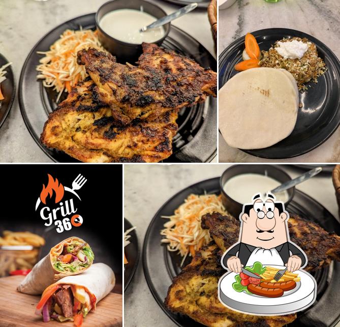 Food at Grill 360