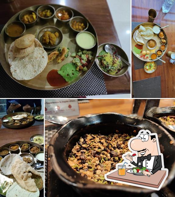Food at The Raj Thaal and Restaurant