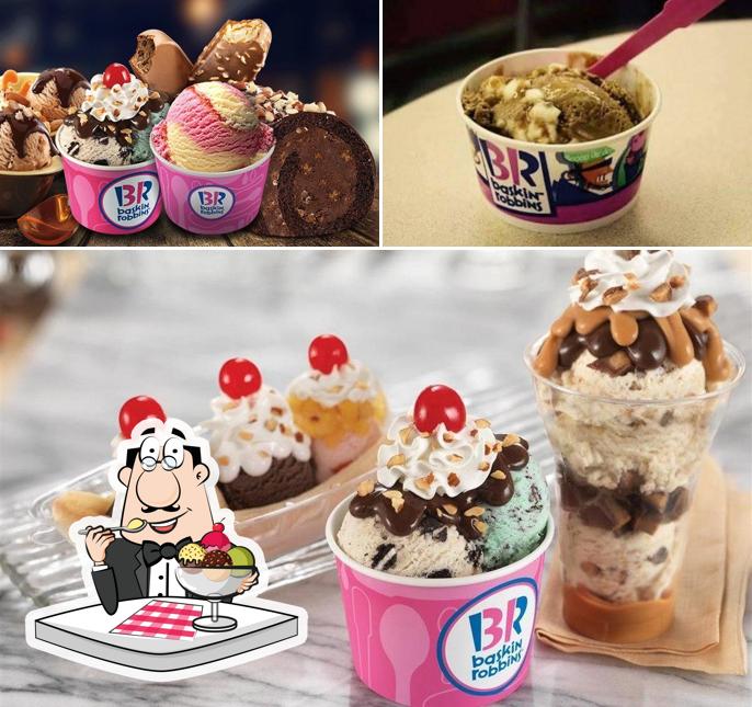 Baskin Robbins - Ice Cream Desserts provides a number of desserts