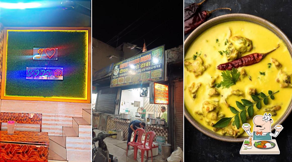 Food at Deepak Vaishno Dhaba