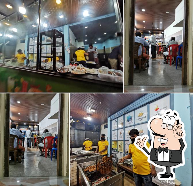 The interior of Masafi Catering Service