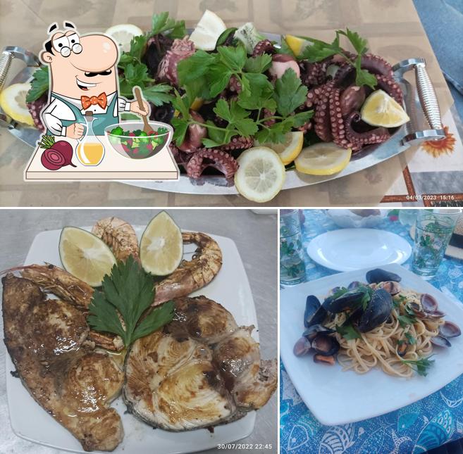 Insalata di barbabietole al Ristopescheria la Sirenetta