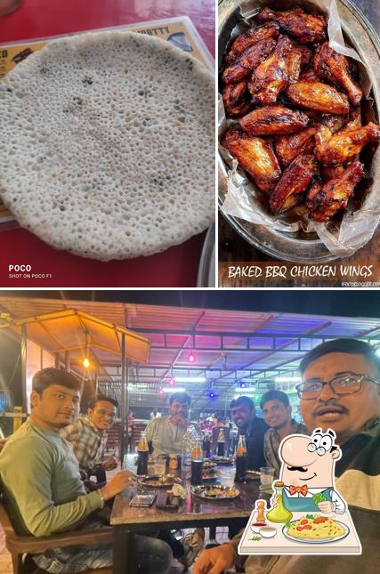 The picture of food and interior at Lala Chicken