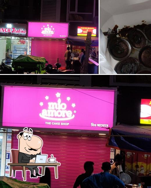 This is the image showing interior and food at Mio Amore - The Cake Shop (Beck Bagan)