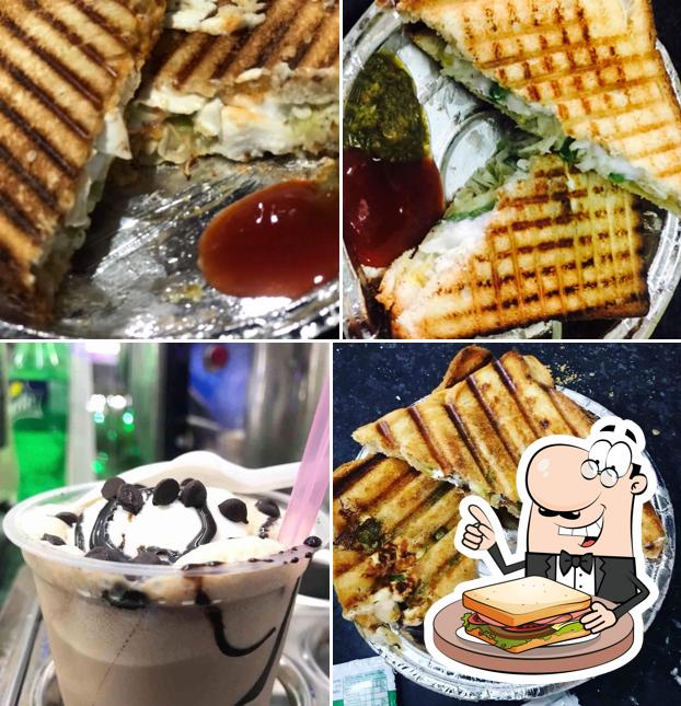 Grilled cheese sandwich at Dehli Fruit Juice