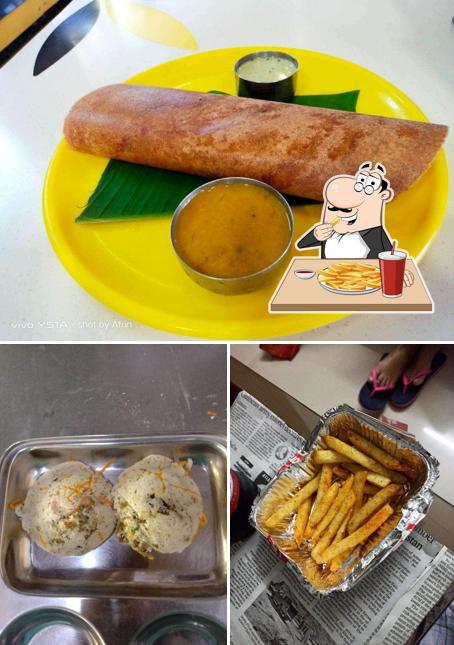 French fries at Shubha Sagar