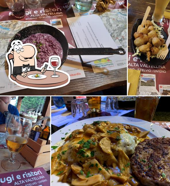 Platti al Rifugio Alpino Baita Motin