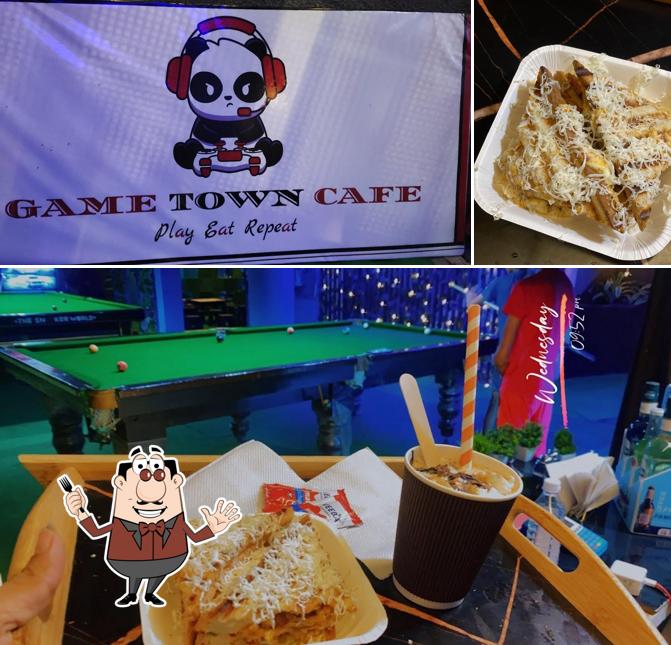 Meals at Game Town Cafe