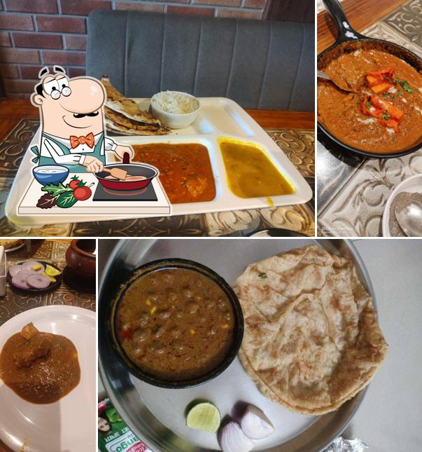 Chicken curry at Chulbul Dhaba