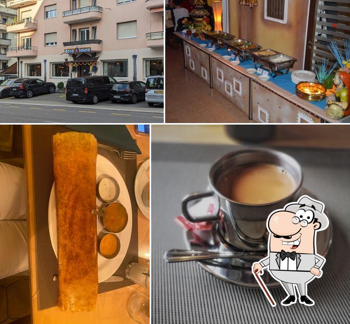 La foto della esterno e bevanda di Dosa House Viktoria