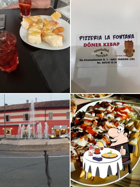 Piatto di formaggi al Pizzeria la Fontana Döner Kebap
