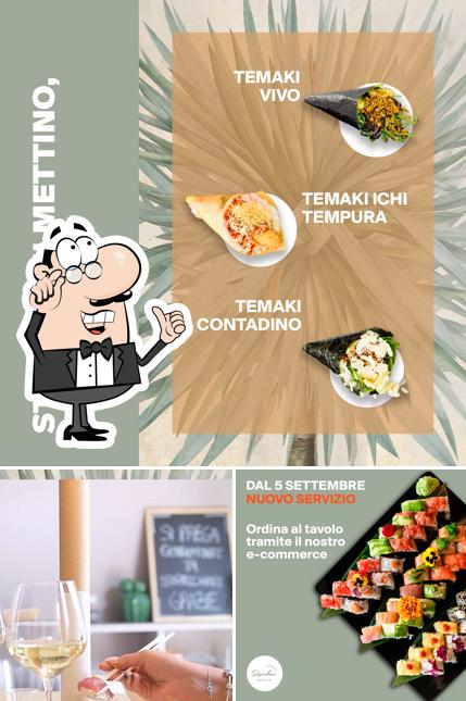 Dai un'occhiata agli interni di Rainbow Sushi 2.0 San Marino Città