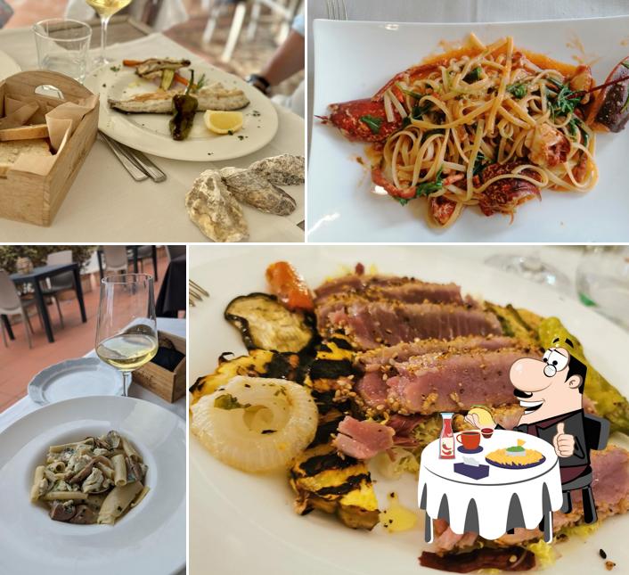 Piatto di formaggi al Ristorante Lombardi Mare