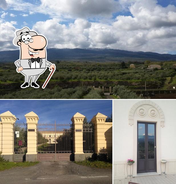 Goditi la vista dagli esterni di Hotel Feudo Vagliasindi