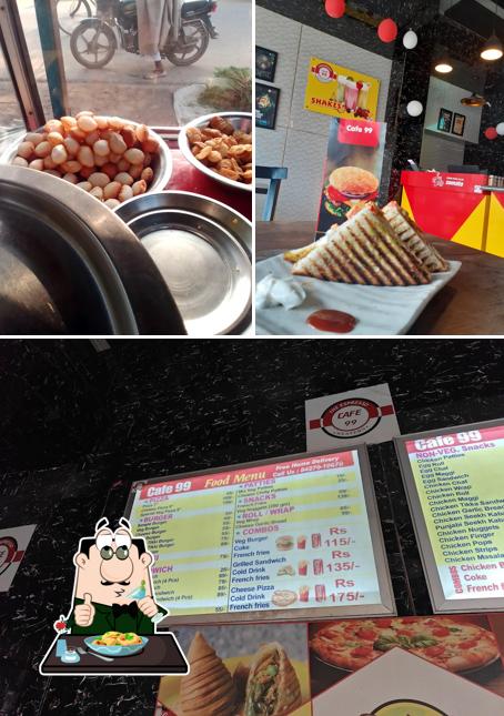 Food at Cafe 99
