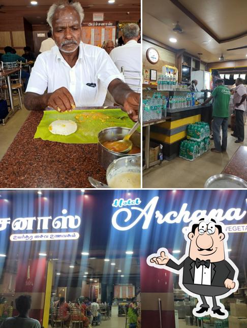 Check out how Archana Veg Restraunt looks inside