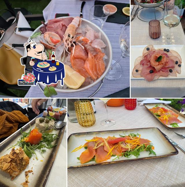 Sashimi al La Locanda del Pescatore