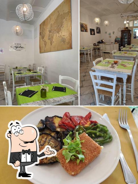 La foto della interni e cibo di Magn'etico Osteria Bio&Veg