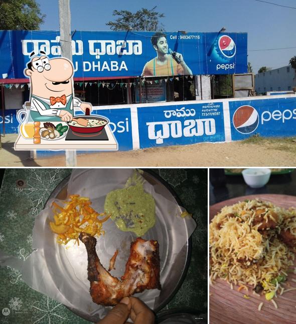 Fried rice at Ramu Dhaba