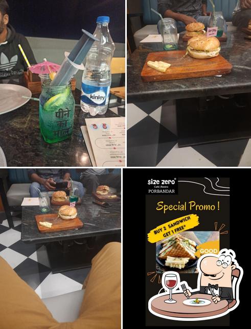 Food at Size Zero Roof Top Lounge (Porbandar)