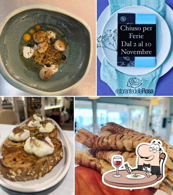 Cibo al Ristorante Della Rosa