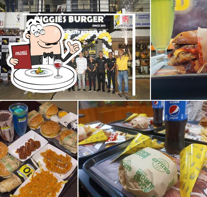 Food at Biggies Burger: Siliguri Planet Mall