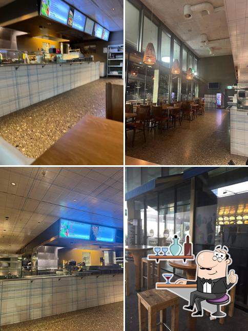 Gli interni di Glatt Grill