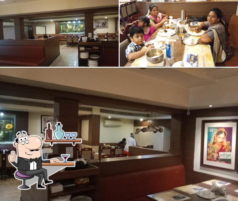 The interior of Cross Roads