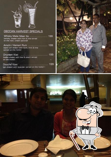 The exterior of Deccan Harvest