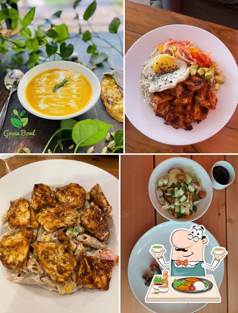 Food at Green Bowl