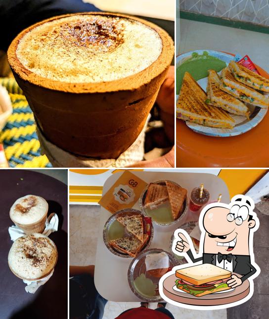 Grilled cheese sandwich at Coffee Bite