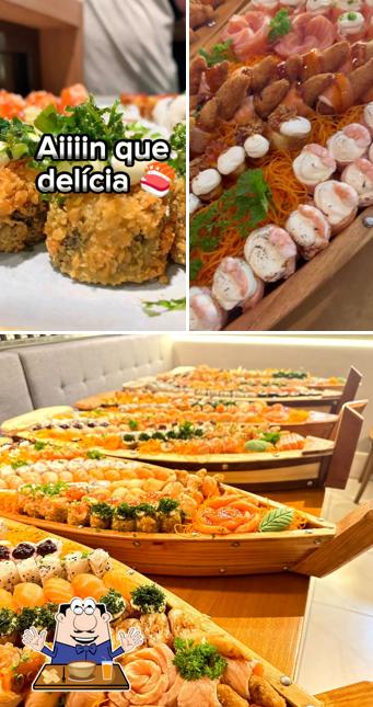 Platos en Gu Tonoli sushi