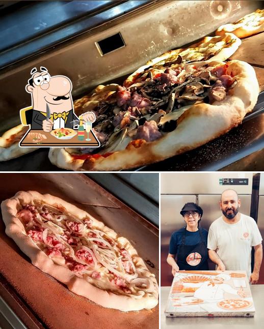 Questa è la foto che mostra la cibo e interni di Voglia Di Pizza Di Perez Diego