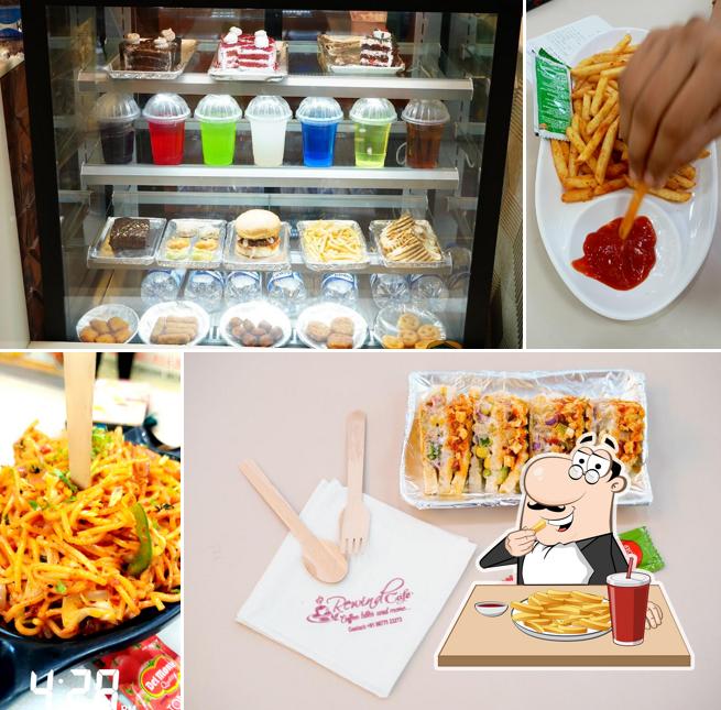 French fries at Rewind cafe