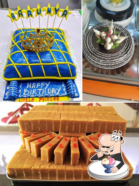 Enjoy one of the sweet dishes