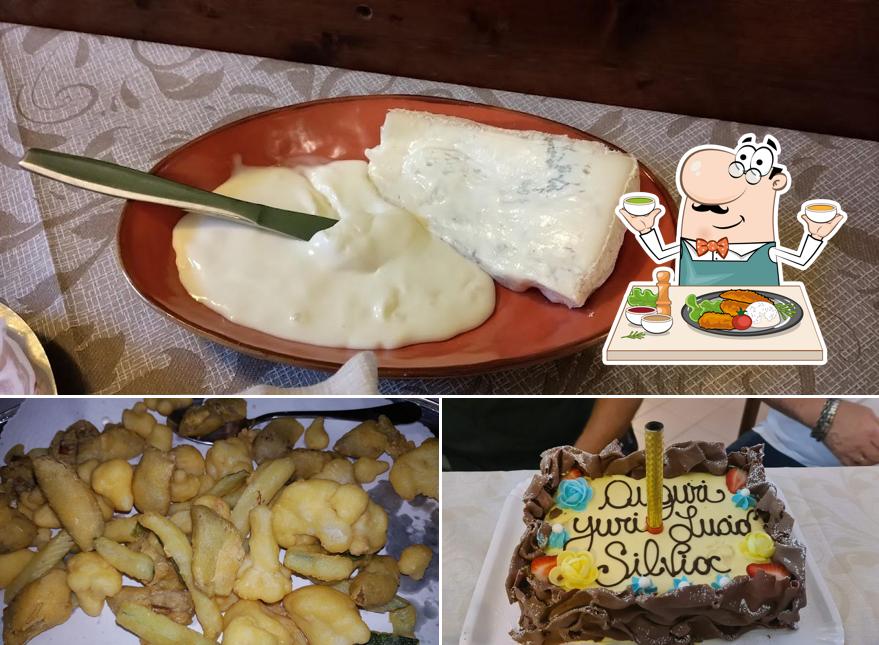 Cibo al Osteria del Pescatore