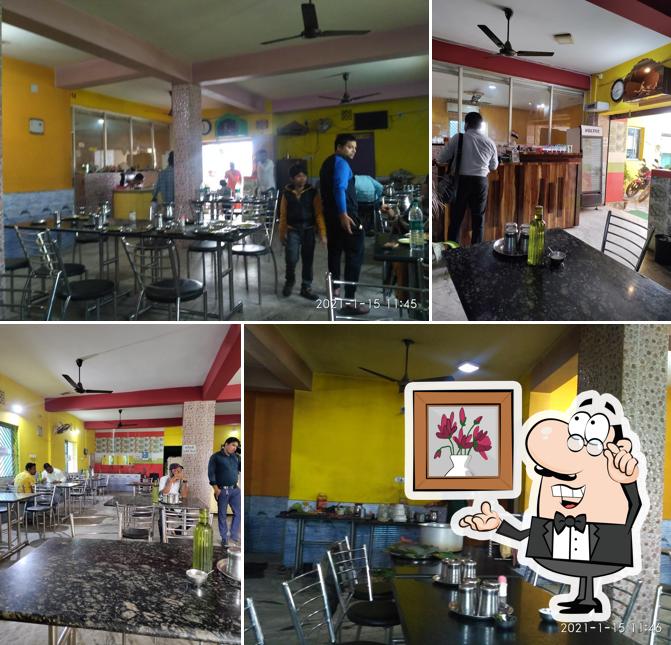 The interior of Shree Jagannath Hotel