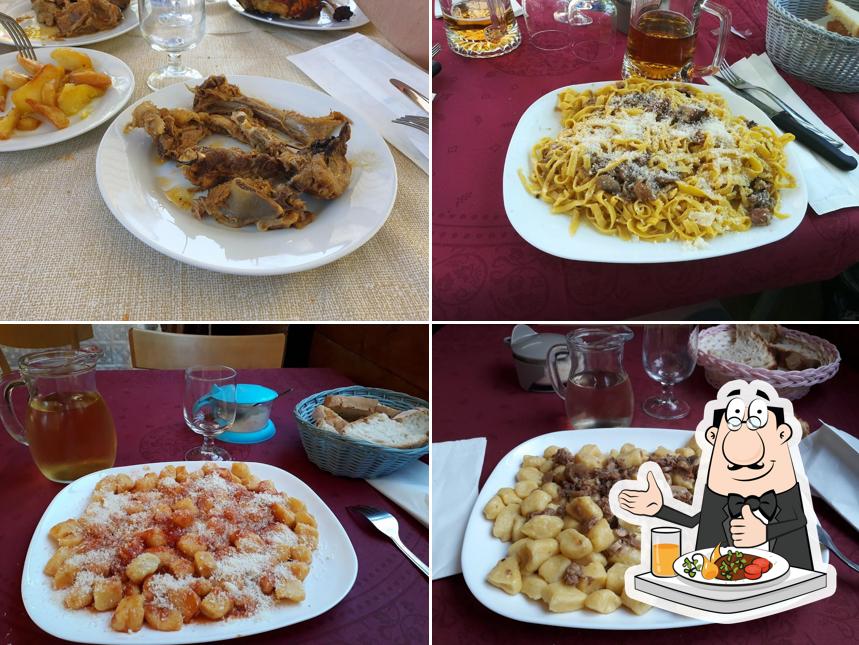 Platti al Trattoria Bar Castellani