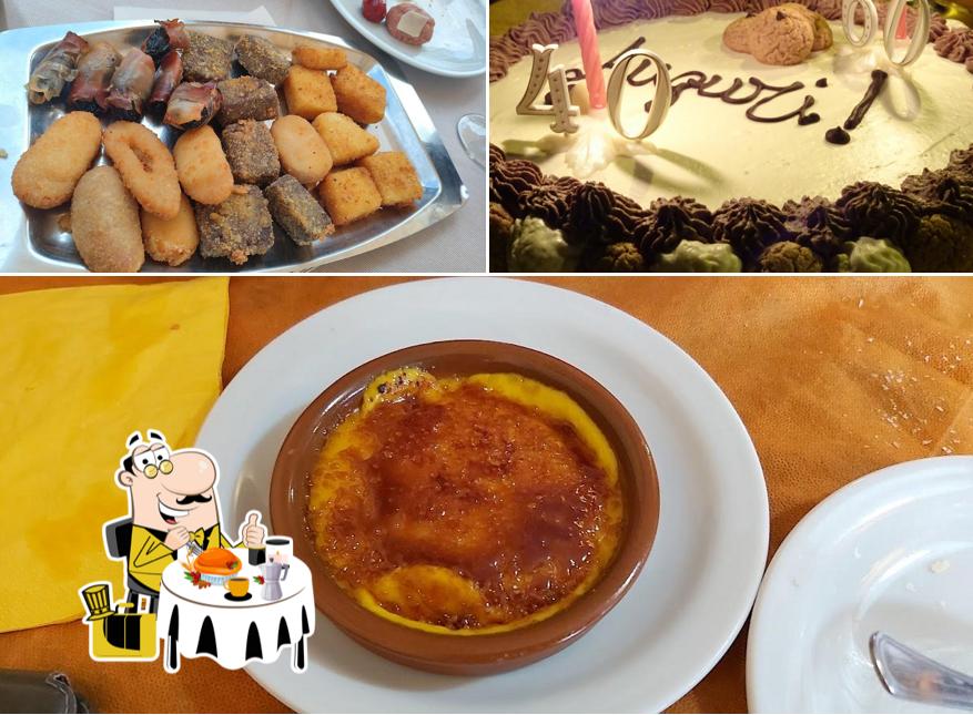 Creme brulee al Trattoria Bela Vista