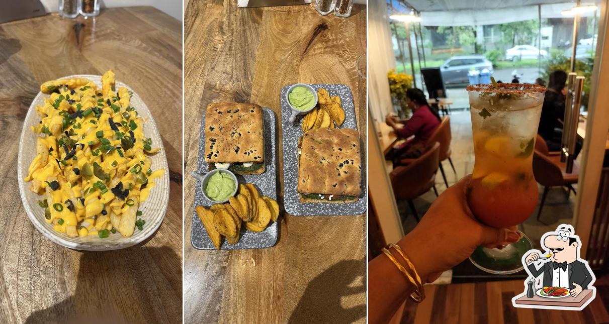 Food at Cafe Foodies Club