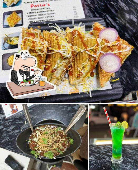This is the picture showing food and beverage at Fooby doo