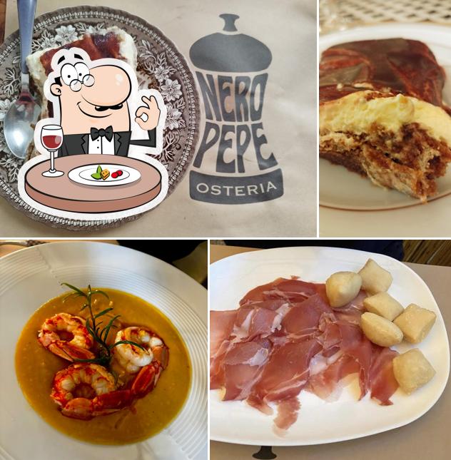 Platti al Osteria Nero Pepe