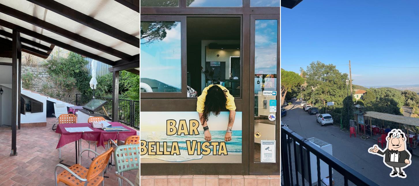 Gli interni di Bar bella vista