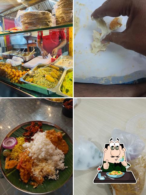 Food at Bezawada Bhojanam
