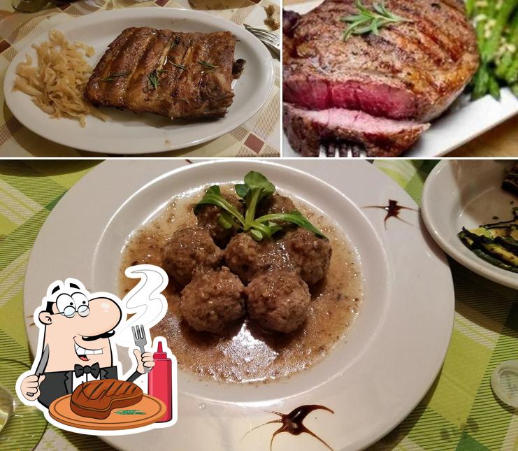 Goditi l'ampia varietà di pasti a base di carne