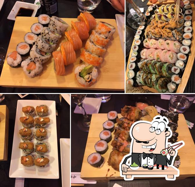 Il sushi è il cibo tradizionale della cucina giapponese
