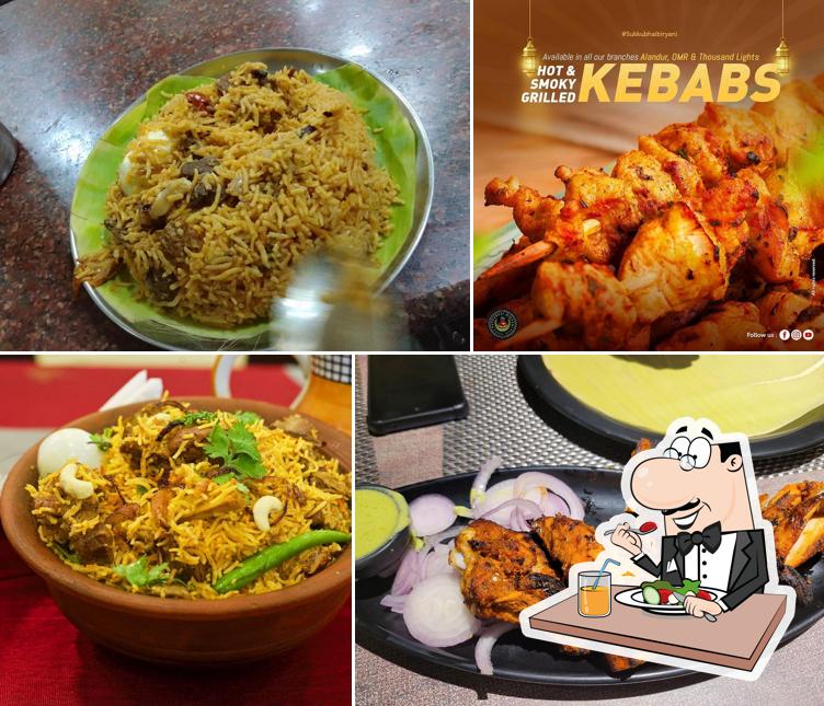 Food at Sukkubhai Biryani Restaurant
