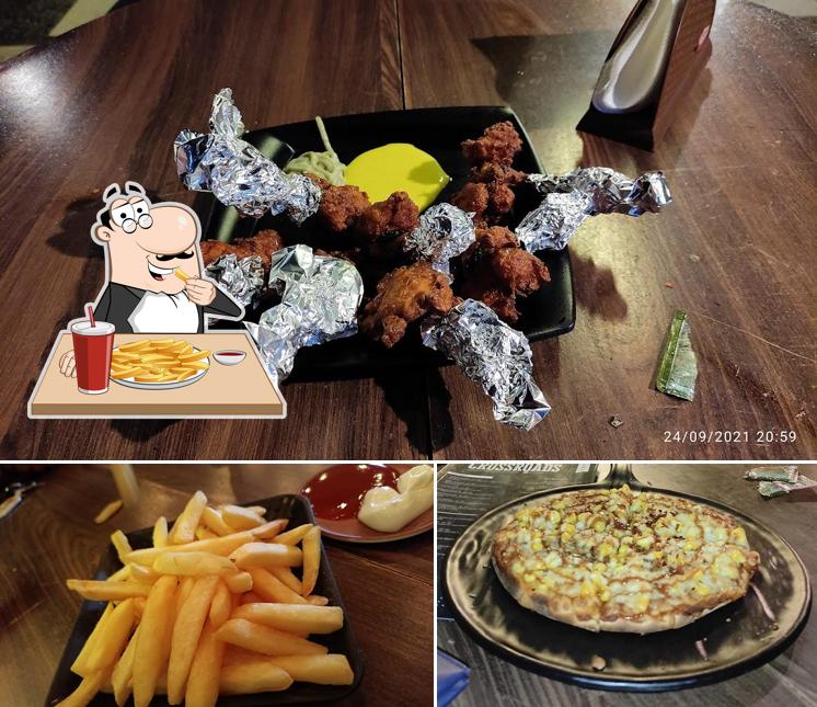 French fries at CROSSROADS